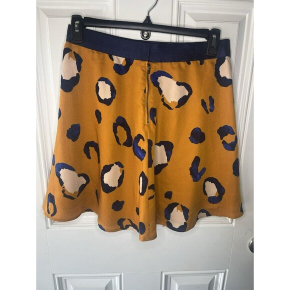 3.1 Phillip Lim for Target Women's Leopard Print Skirt Size 12 Multicolored - Picture 3 of 7